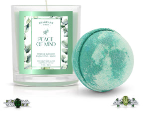 Peace of Mind - Candle and Bath Bomb Set