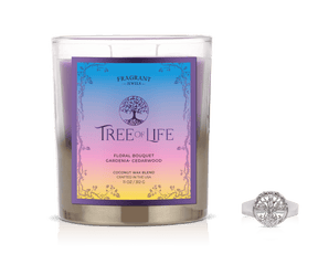 Tree of Life - Jewel Candle