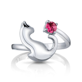 Snowflake - Furry Friends Collection - Jewel Candle