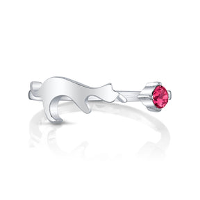 Snowflake - Furry Friends Collection - Jewel Candle