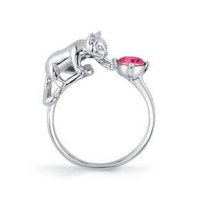 Snowflake - Furry Friends Collection - Jewel Candle