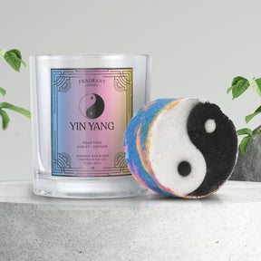 Yin Yang - Candle and Bath Bomb Set