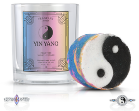 Yin Yang - Candle and Bath Bomb Set