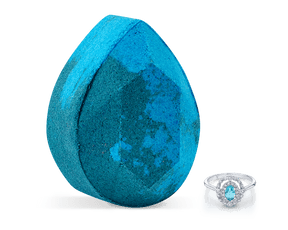 Aquamarine - March Birthstone Collection - Bath Bomb