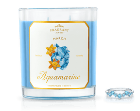 Aquamarine - March Birthstone Collection - Jewel Candle