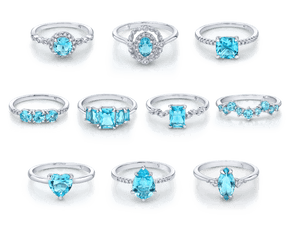 Aquamarine - March Birthstone Collection - Bath Bomb