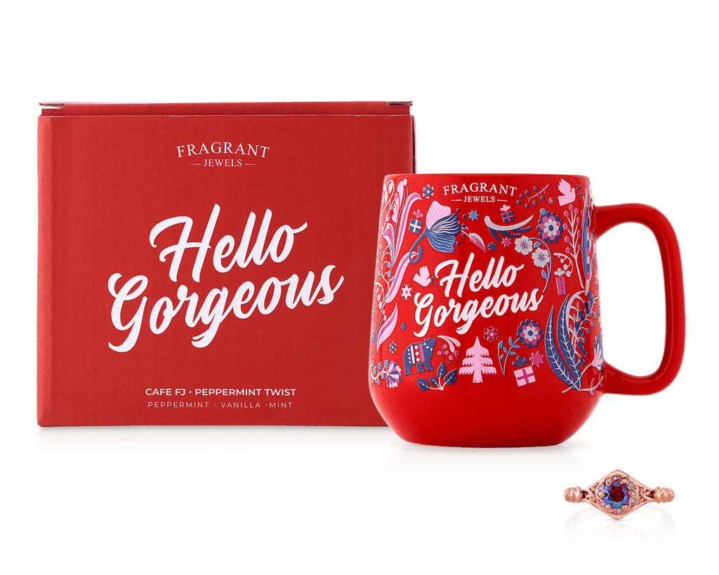 Cafe FJ: Peppermint Twist - Hello Gorgeous - Jewel Candle