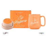 Cafe FJ: Pumpkin Spice Latte - Sip Happens - Candle and Bath Bomb Set