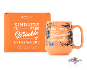 Cafe FJ: Pumpkin Spice Latte - Kindness is Free - Jewel Candle