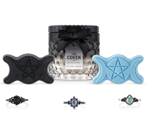 The Coven - Satin Collection - Candle and Bath Bomb Set