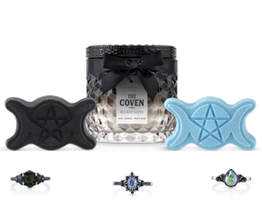 The Coven - Satin Collection - Candle and Bath Bomb Set