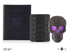 Deep Sleep - Jewel Candle and Bath Bomb Set