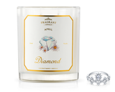 Diamond - April Birthstone Collection - Jewel Candle