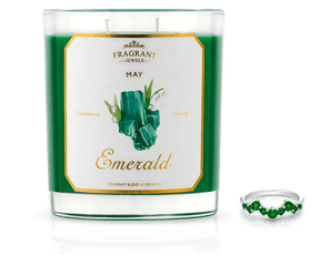 Emerald - May Birthstone Collection - Jewel Candle