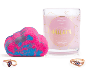 Unicorn - Fairytale Collection - Candle and Bath Bomb Set