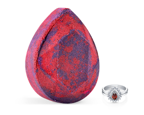 Garnet - January Birthstone Collection - Bath Bomb