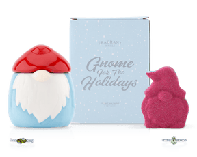 Gnome for the Holidays - Candle and Bath Bomb Set