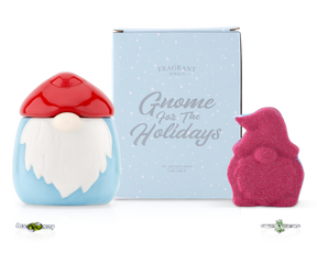 Gnome for the Holidays - Candle and Bath Bomb Set