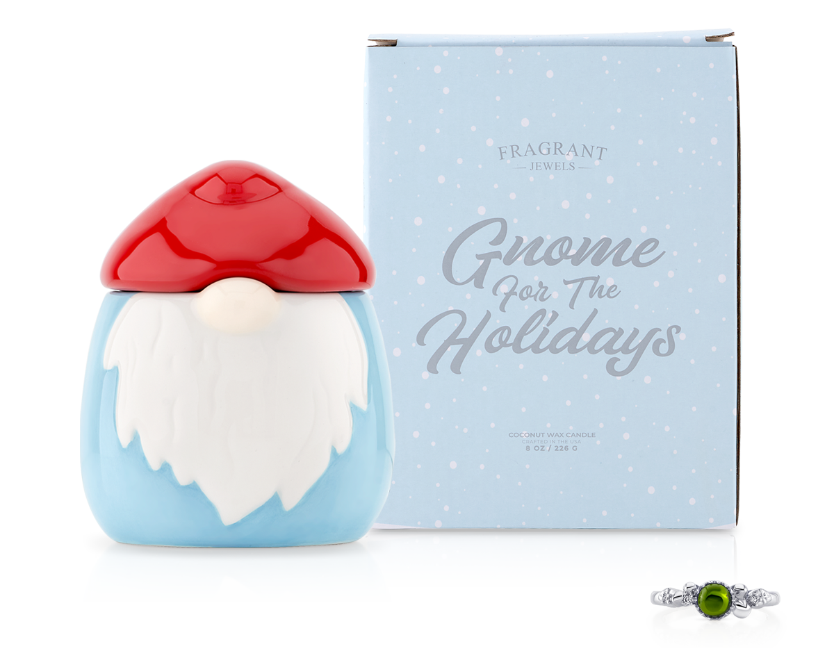 Gnome for the Holidays - Jewel Candle