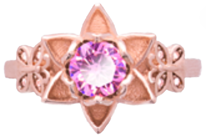 I Heart U Rose Collection Ring
