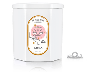 Libra, The Scales - Jewel Candle