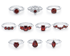 Ruby - July Birthstone Collection - Jewel Candle