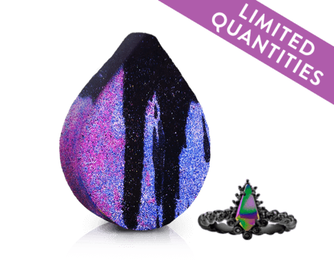 Black Unicorn Ring Bath Bomb