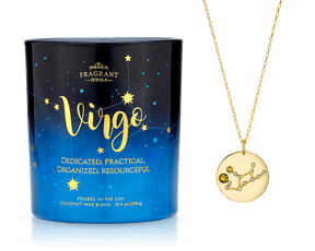 Virgo - Zodiac Collection - Jewel Candle